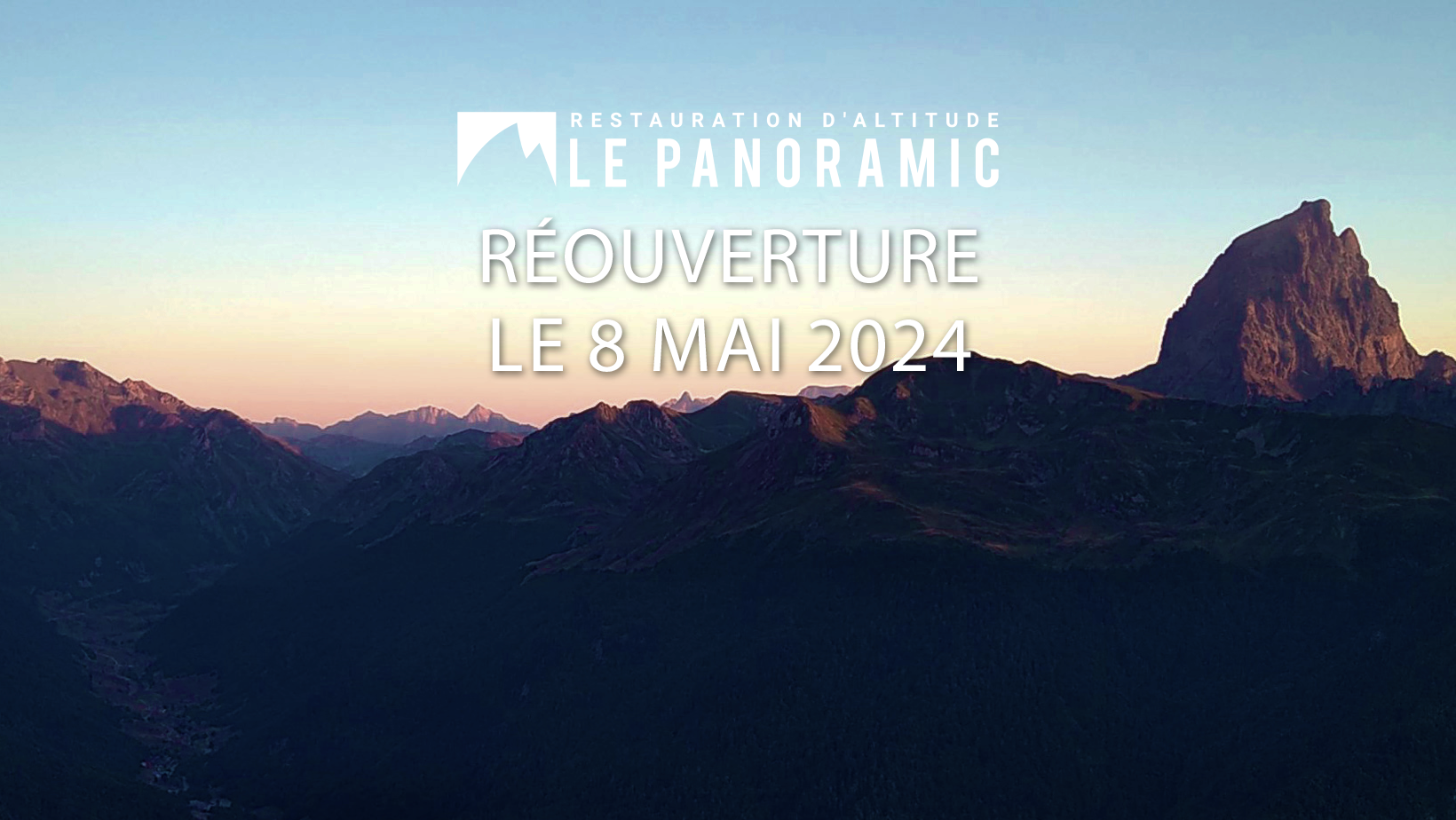 Réouverture le 08 mai 2024 – LE PANORAMIC – Restauration d’altitude à Artouste depuis 1989